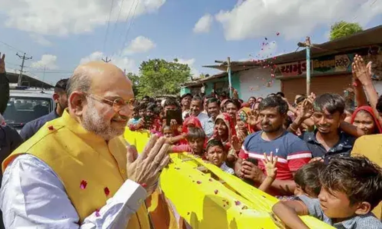 Gujarat: Amit Shah inaugurates Bhadaj flyover, primary health centre