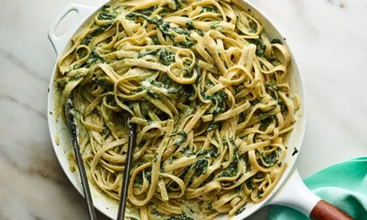 A versatile Spinach Pasta for all occasions