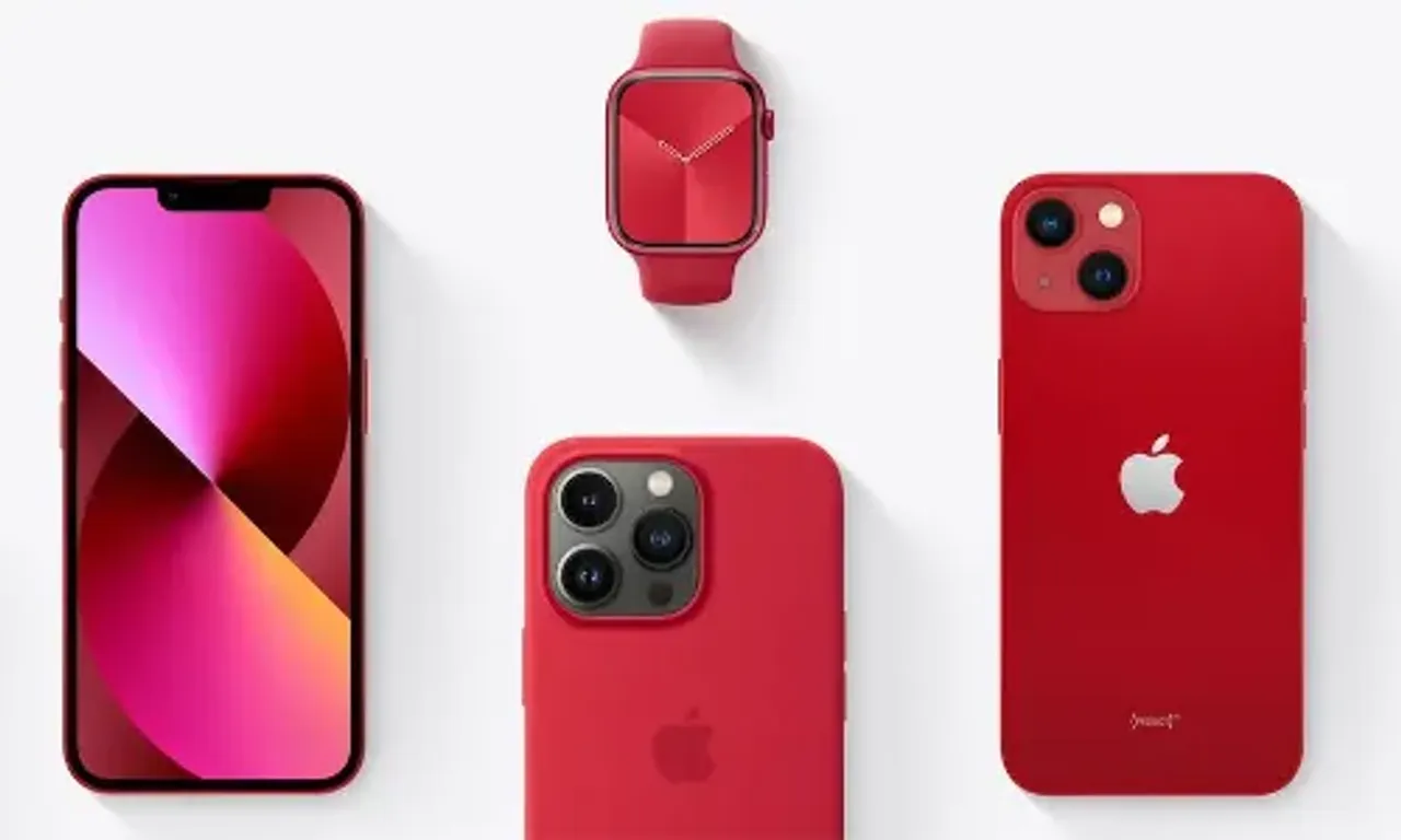 Apple's customers contributed approximately $270 million to the battle against AIDS