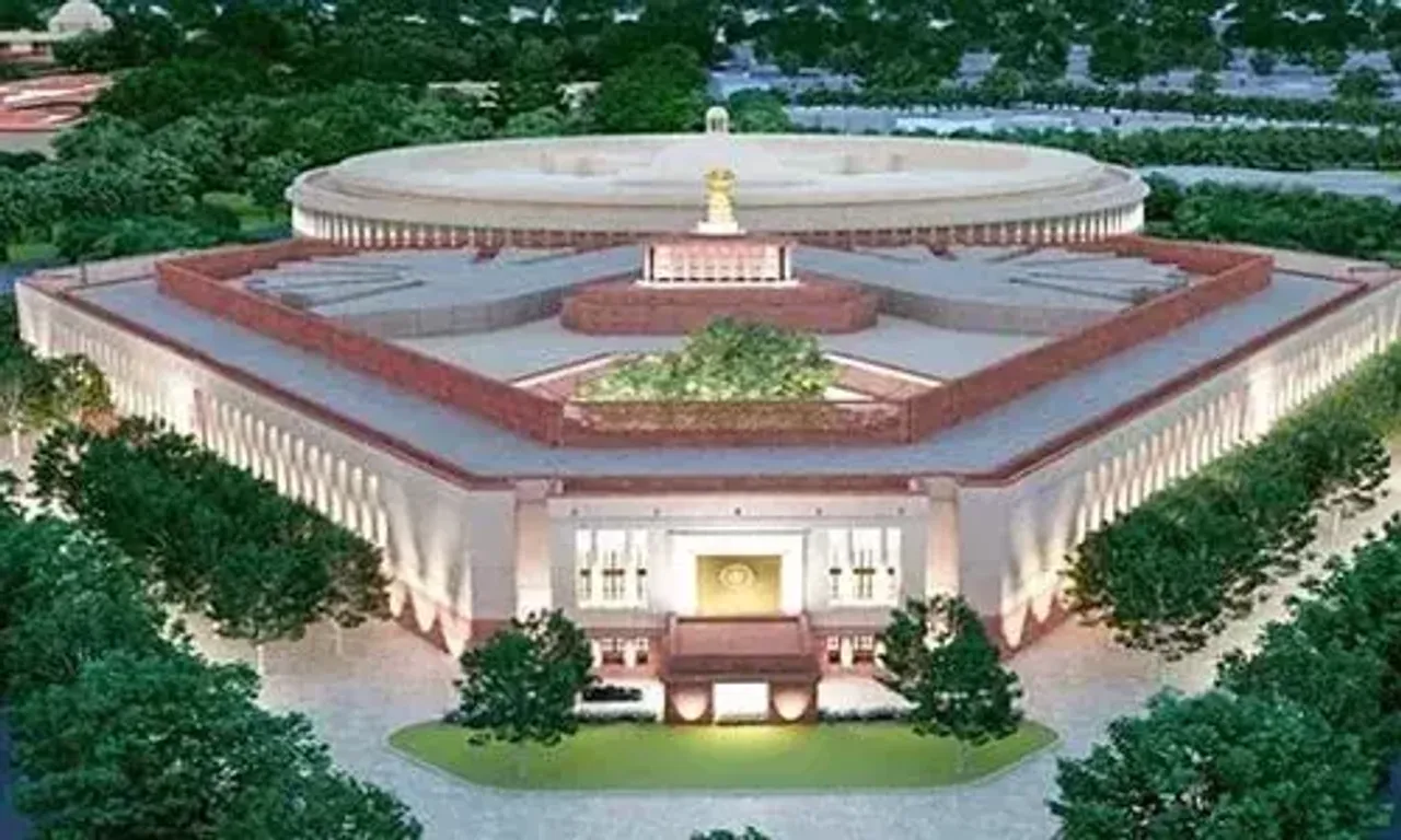PM Modi dedicates newly constructed Parliament building to Nation