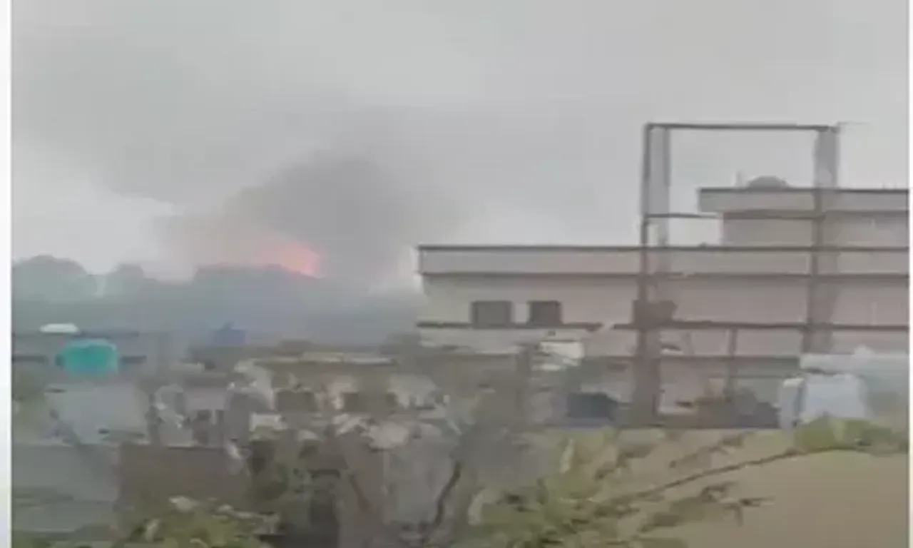 Massive explosion heard in Pakistan's Sialkot Cantt area: Report