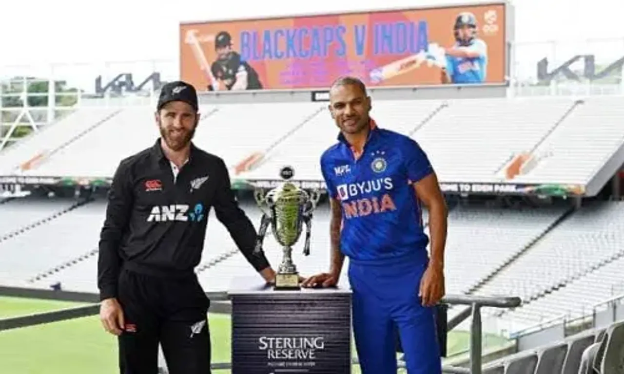 First ODI match underway between India and New Zealand at Auckland