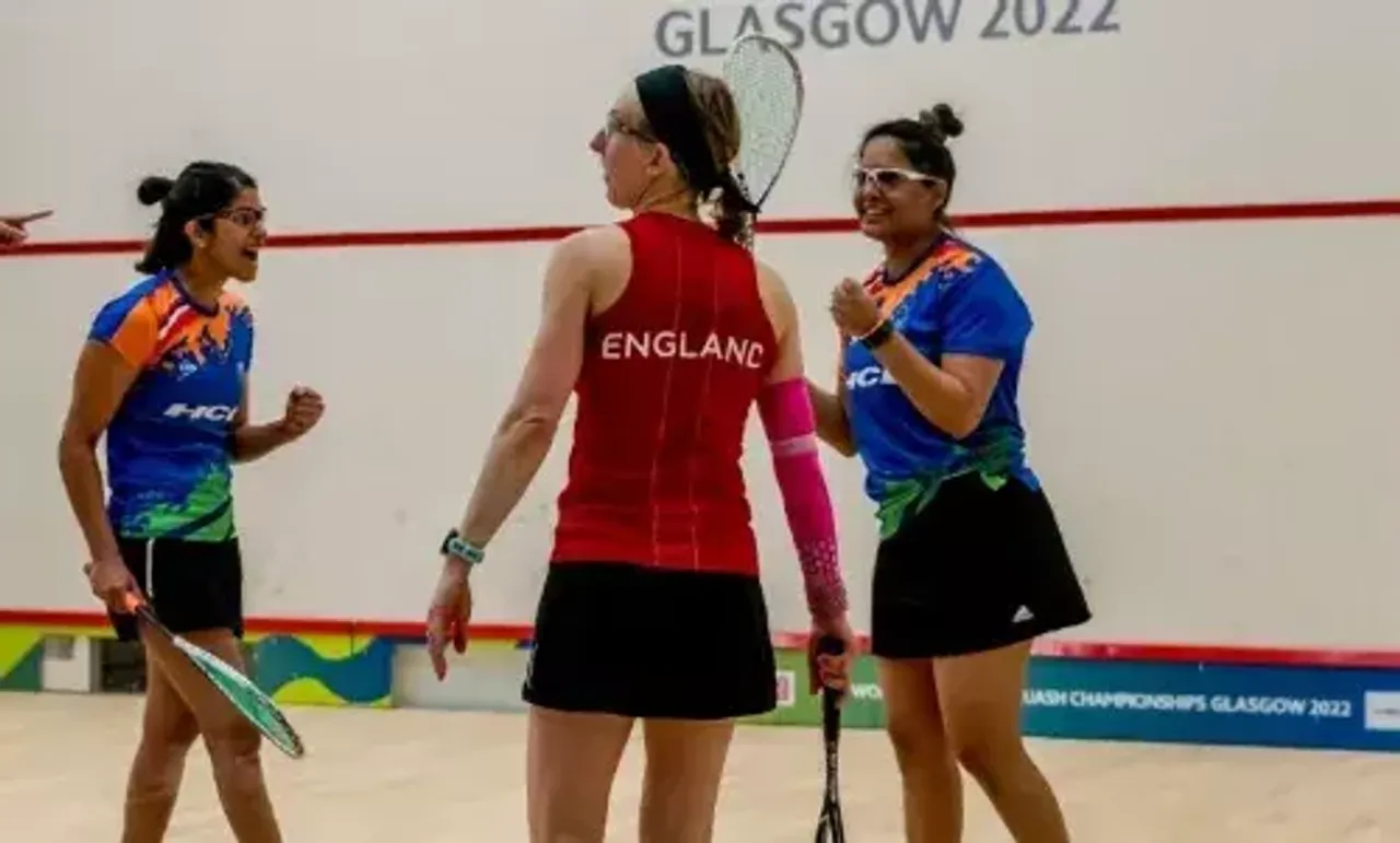 World Doubles Squash Championships: India win maiden women's doubles and mixed doubles titles in Glasgow