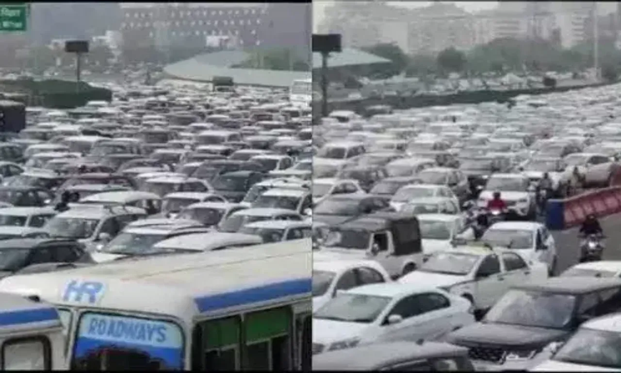 Traffic snarls in Delhi-NCR amid Bharat Bandh call over Agnipath scheme