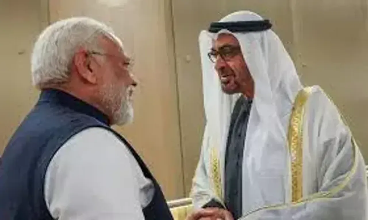 PM Modi hold talks with Sheikh Mohammed bin Rashid Al Makthoum, Vice President, PM and Defence Minister of UAE in Dubai