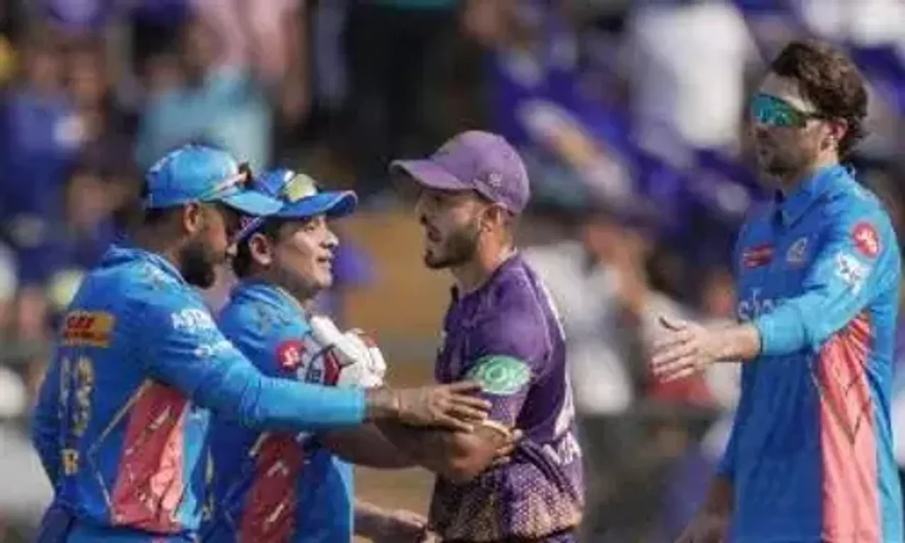 BCCI punishes KKR skipper Nitish Rana, MI's Hrithik Shokeen after verbal spat in IPL 2023; Suryakumar fined ₹12 lakh