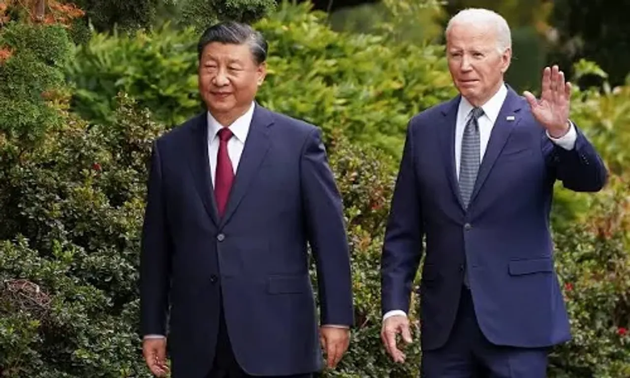 Xi Jinping to meet Biden today