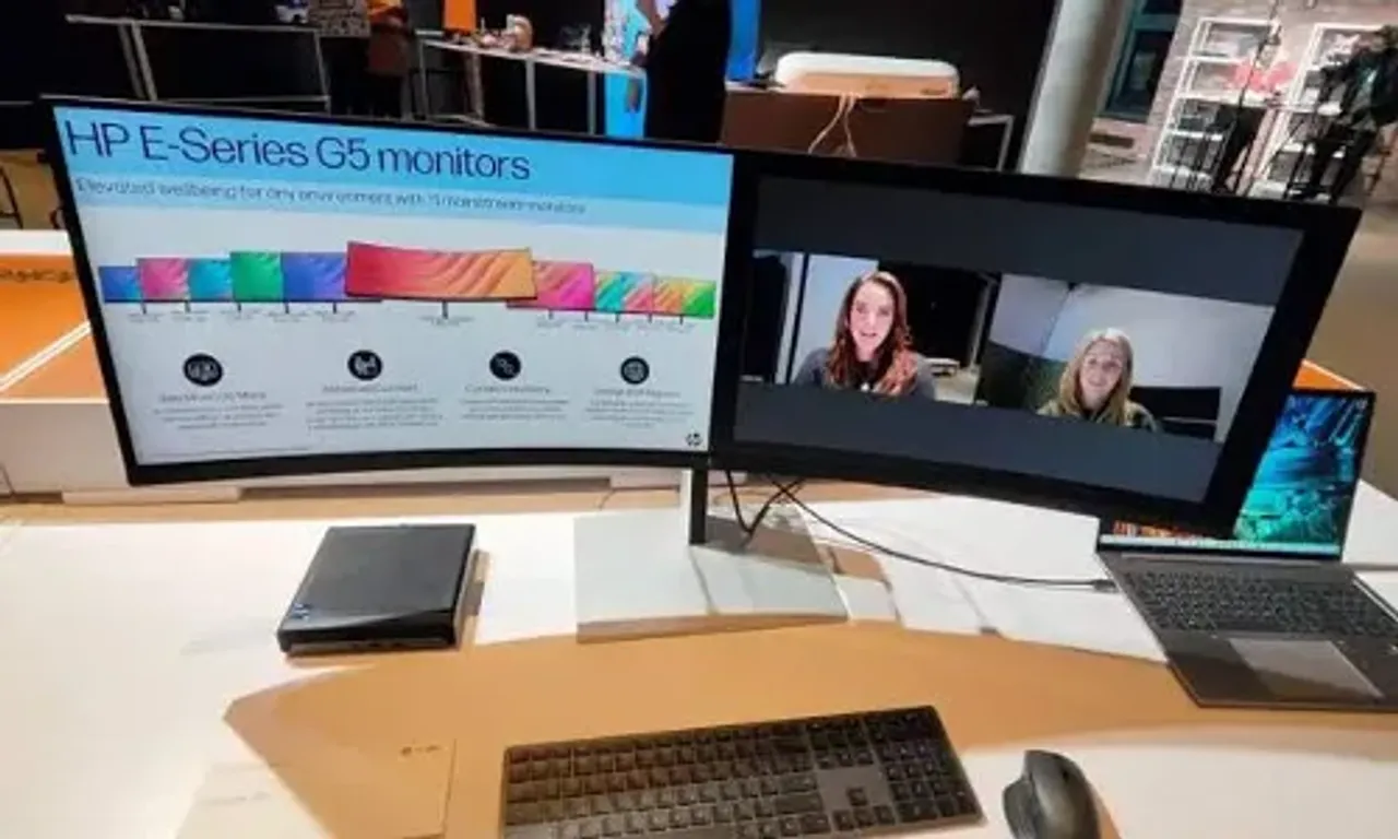 HP launches 45-inch curved monitor, smart accessories for hybrid work in India