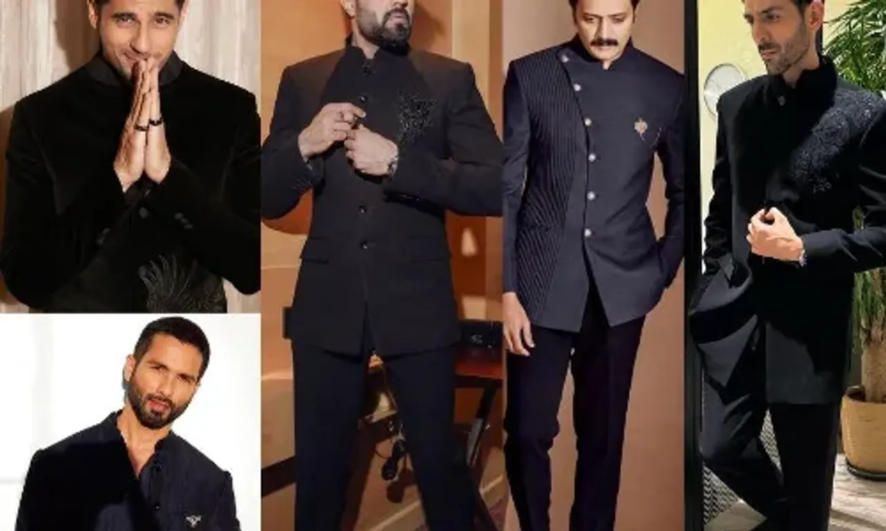 Celebrities who stunned in black suits: A timeless elegance