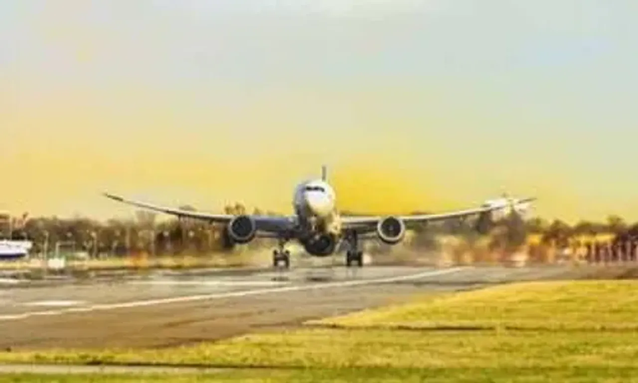 Karnataka: Shivamogga Airport begins operations with maiden flight from Bengaluru