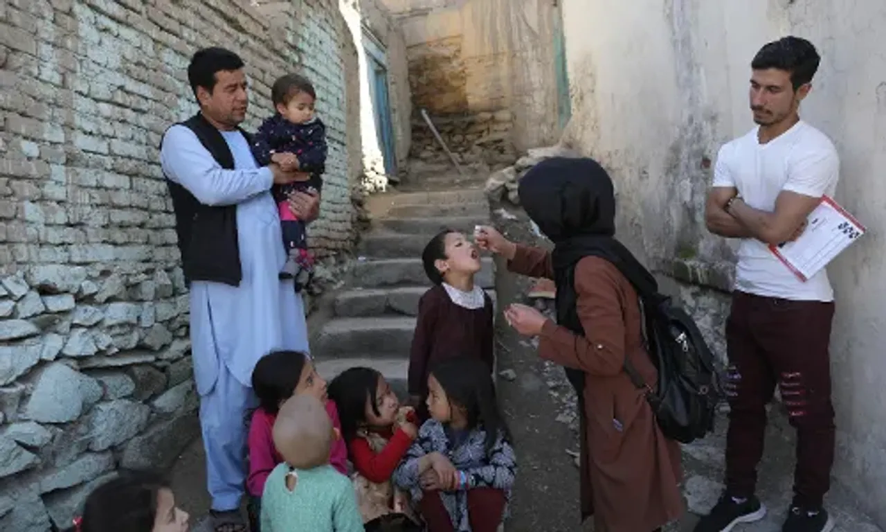 Nationwide polio vaccination campaign starts in Afghanistan