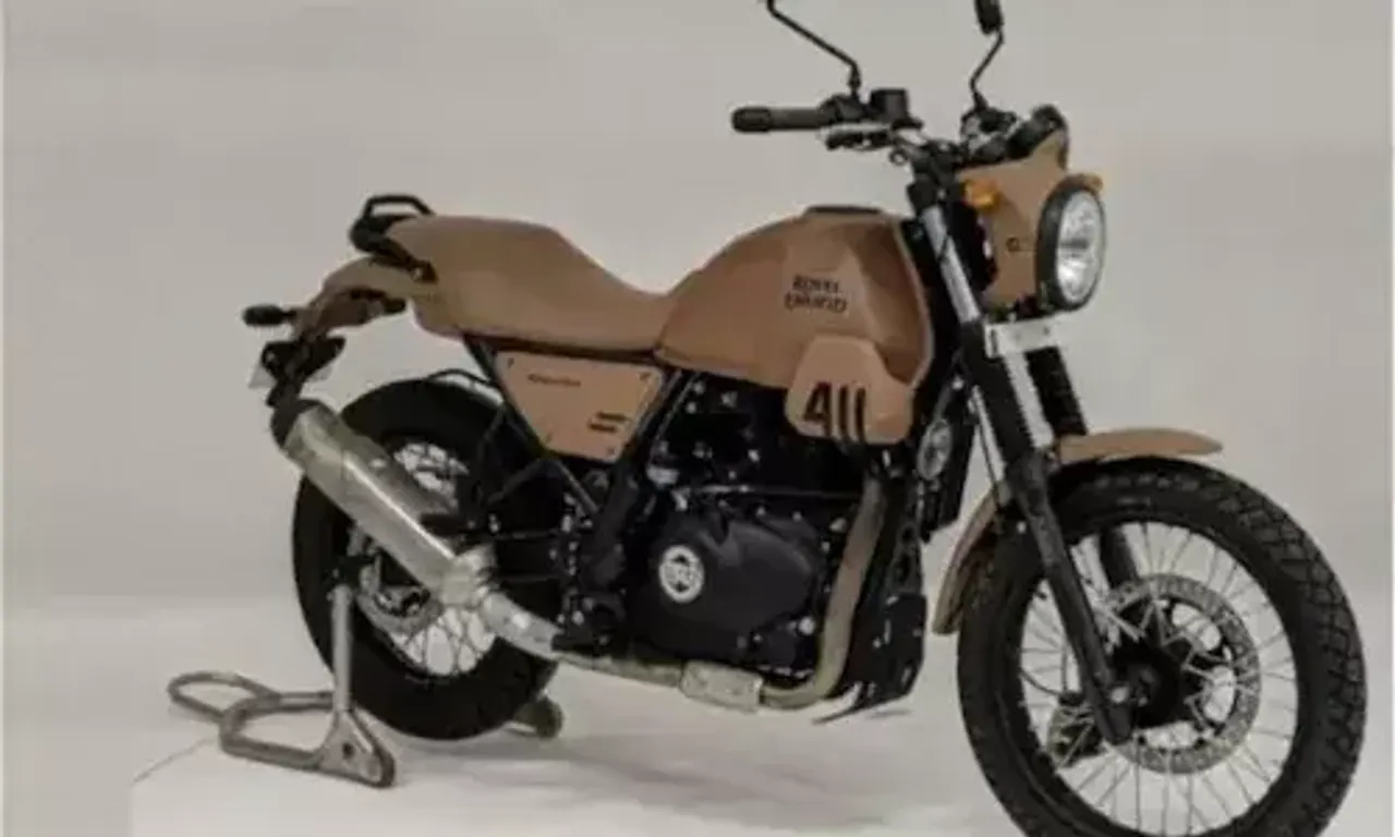 Royal Enfield Scram 411 motorcycle to launch today