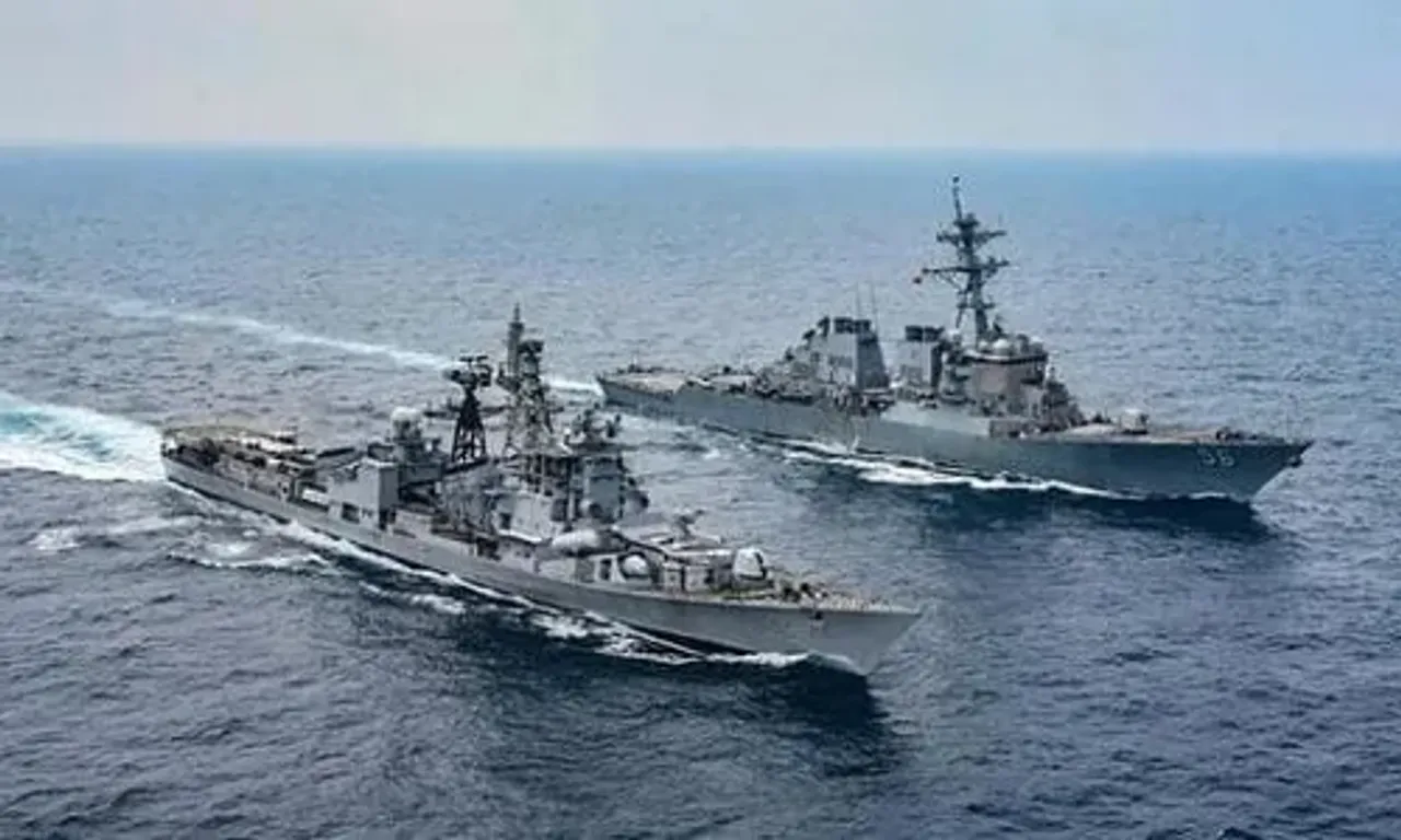 India, US, Japan & Australia to kick-off second phase of this year's Malabar naval exercise in Bay of Bengal today