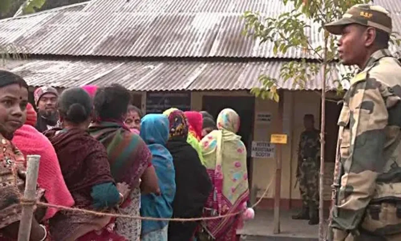 Tripura: voting underway to elect new 60-Member Legislative Assembly