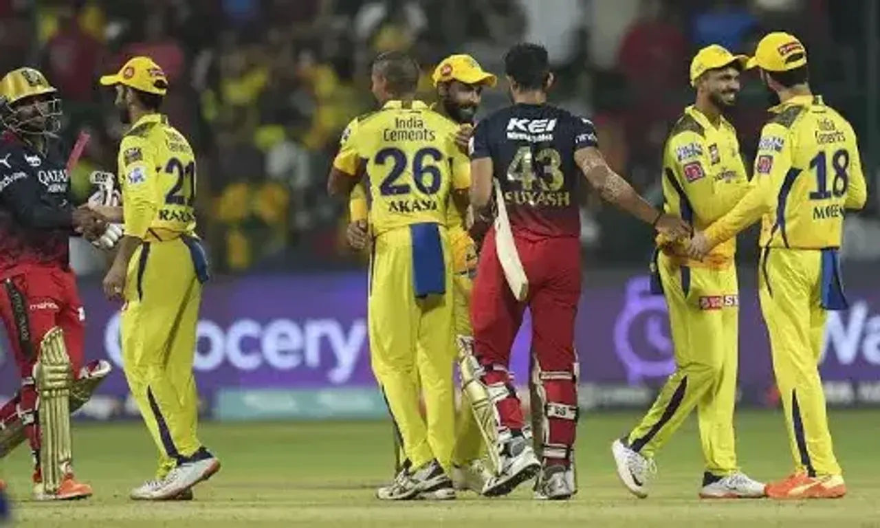 IPL Cricket: Chennai Super Kings defeat Royal Challengers Bangalore by 8 runs