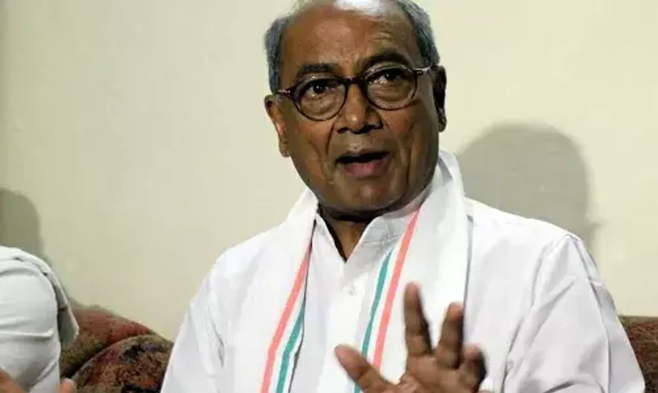 Digvijaya Singh out of Cong prez poll race