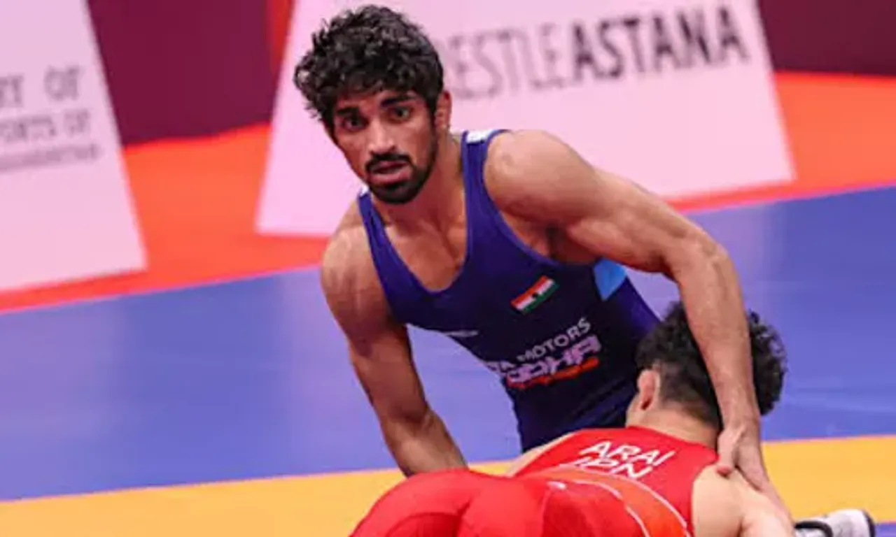 India wins its first Gold medal at Zagreb Open 2024 Wrestling Tournament in Croatia