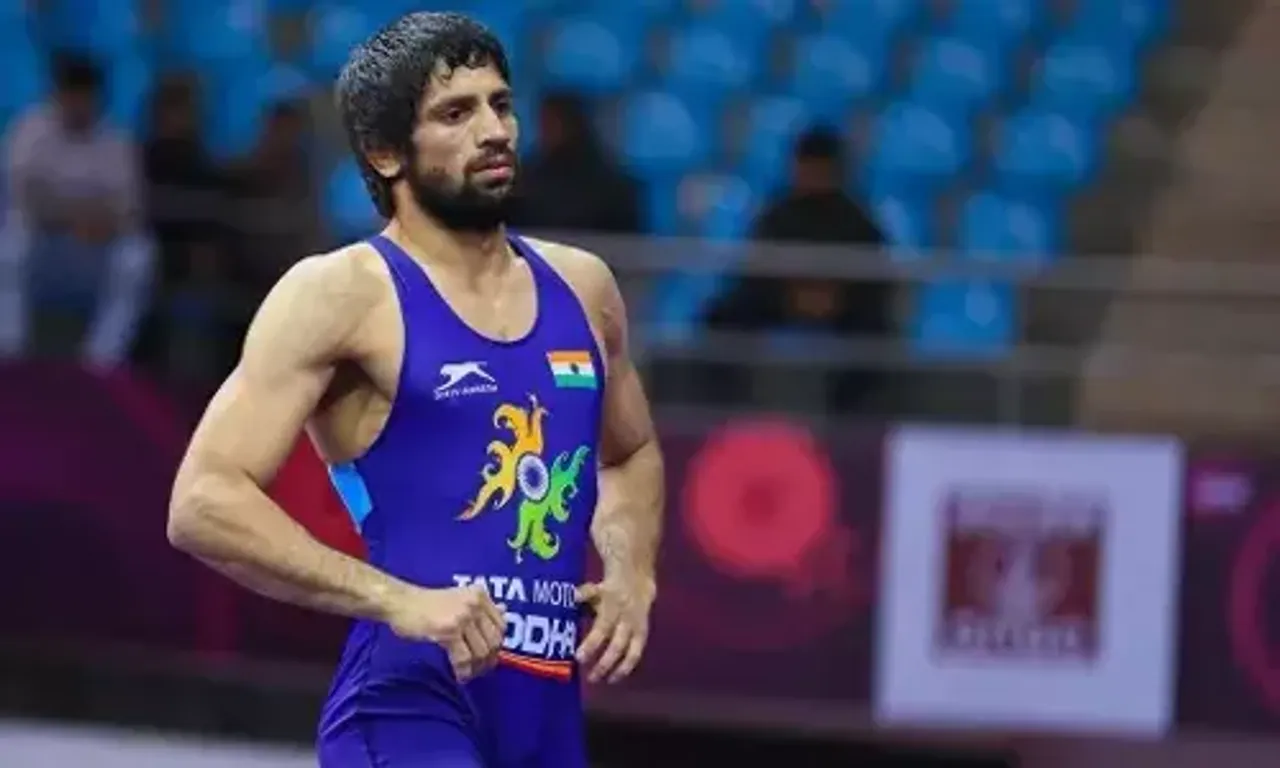Ravi Dahiya becomes first Indian free-style wrestler to win hattrick of Gold Medals at Asian Championships