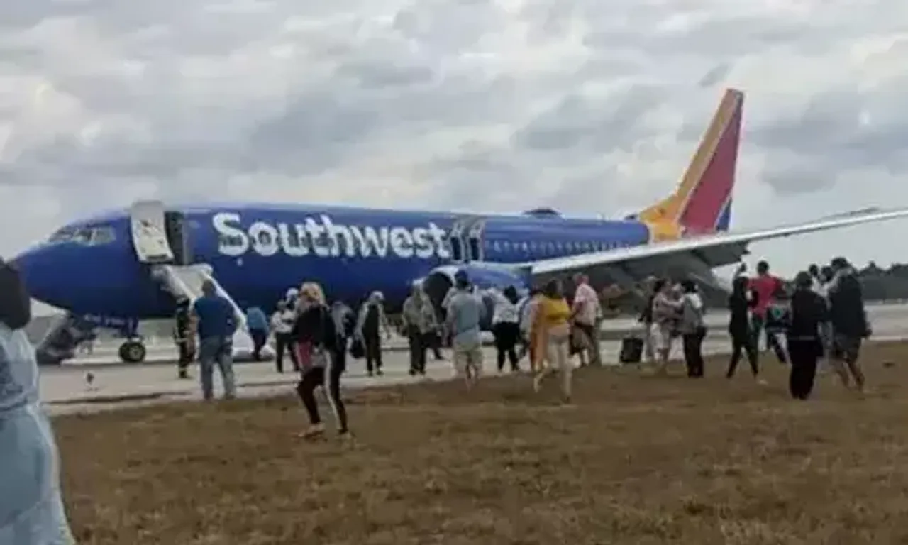 Southwest's Boeing 737 max 8 plane suffers engine fire