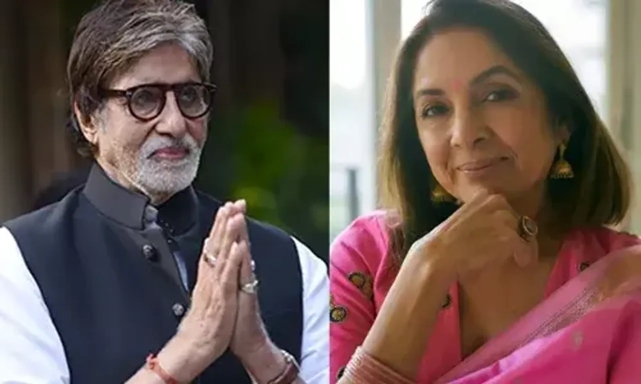 Amitabh Bachchan, Neena Gupta resume shoot for 'Goodbye'