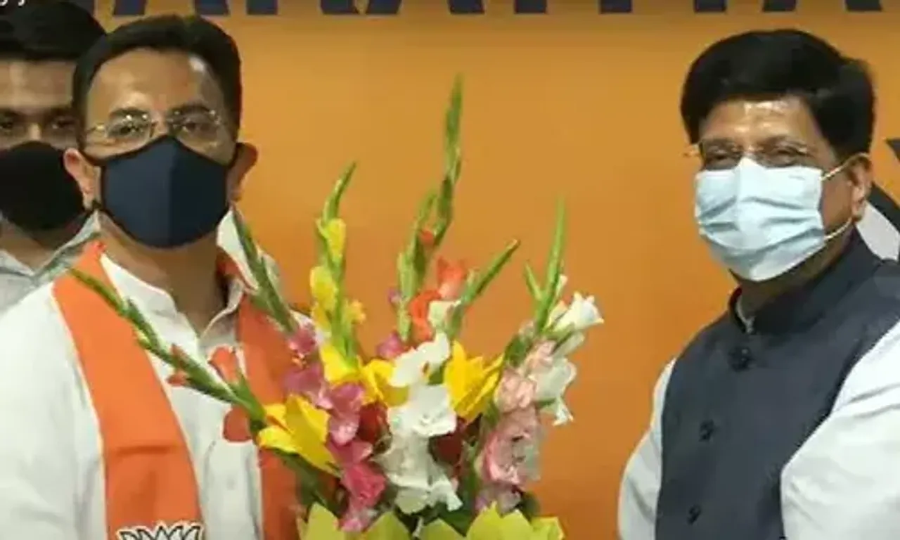 Former Union minister Jitin Prasada switches from Congress to BJP