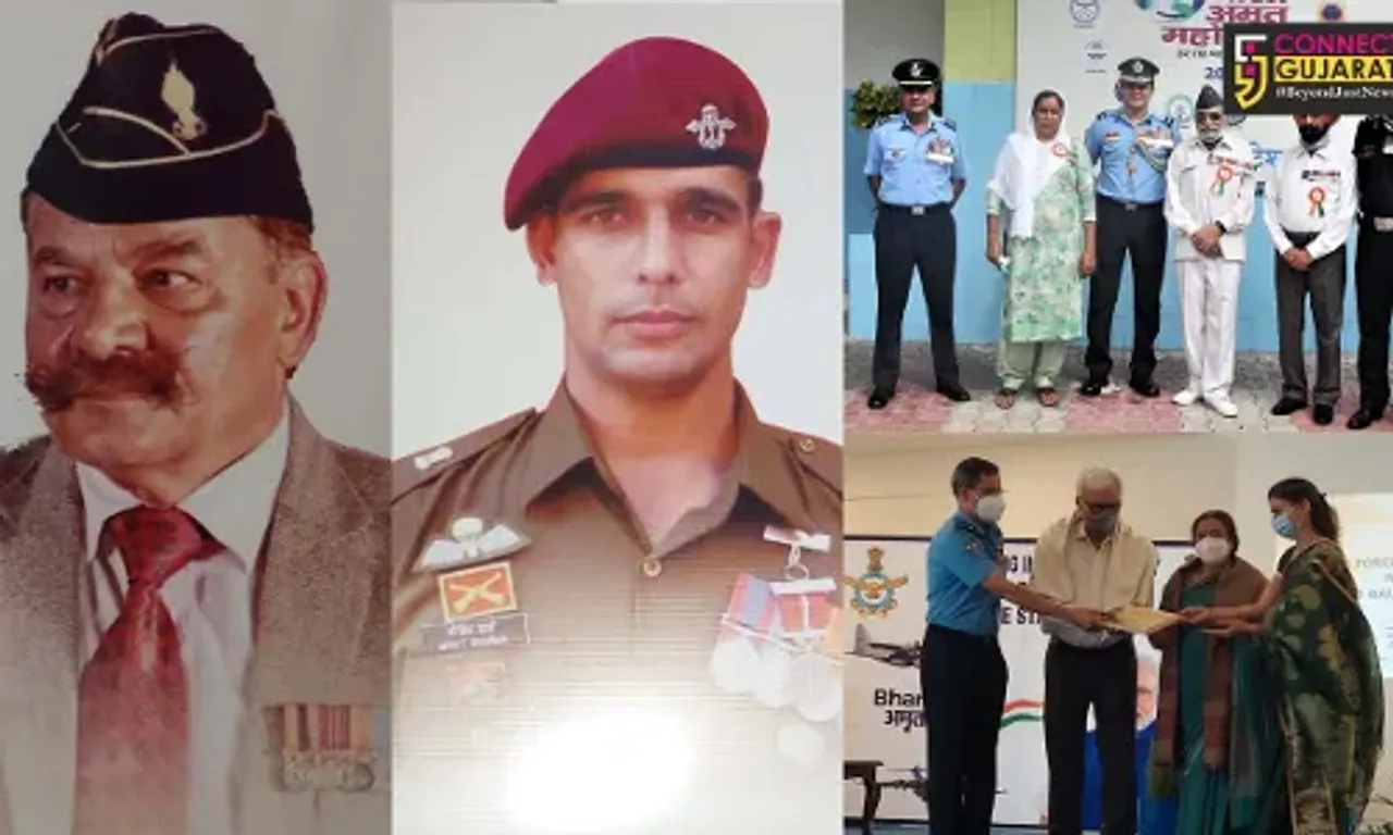 Motivational event in honour of India's gallantry awardees at Air Force station Hindan