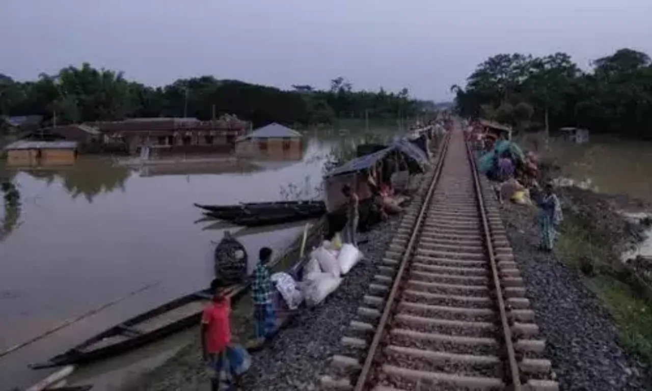 Assam Floods: Northeast Frontier Railway may take longer to restore rail link in North East