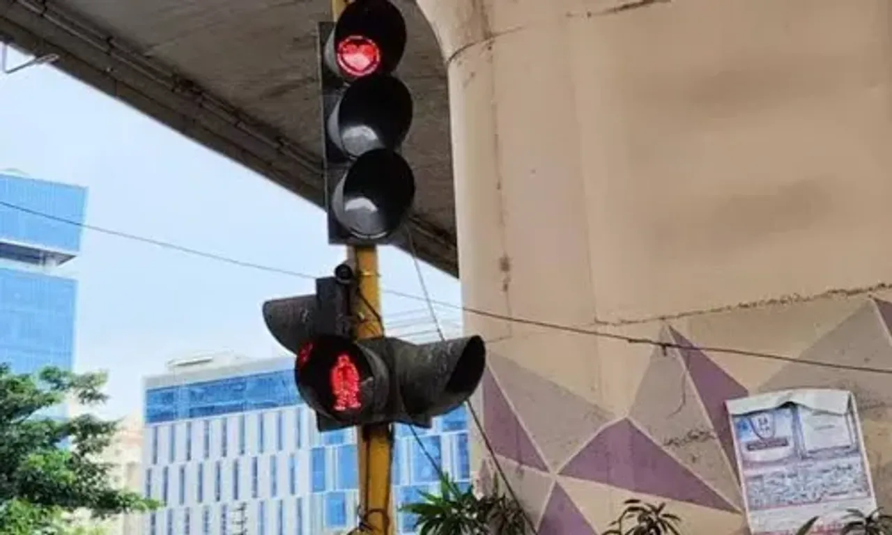 Bengaluru traffic lights to display red heart symbols
