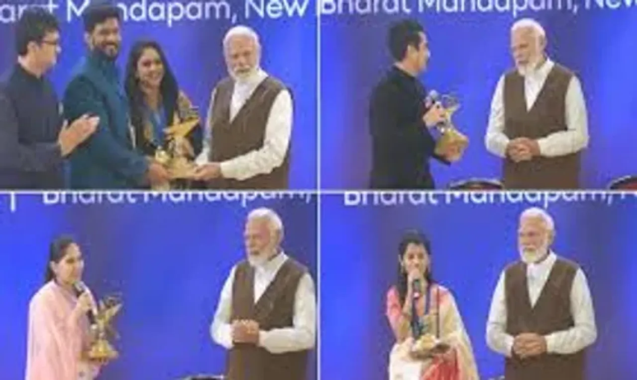 PM Modi presents National Creators Award; Says, Digital India Mission has created new world of content creators