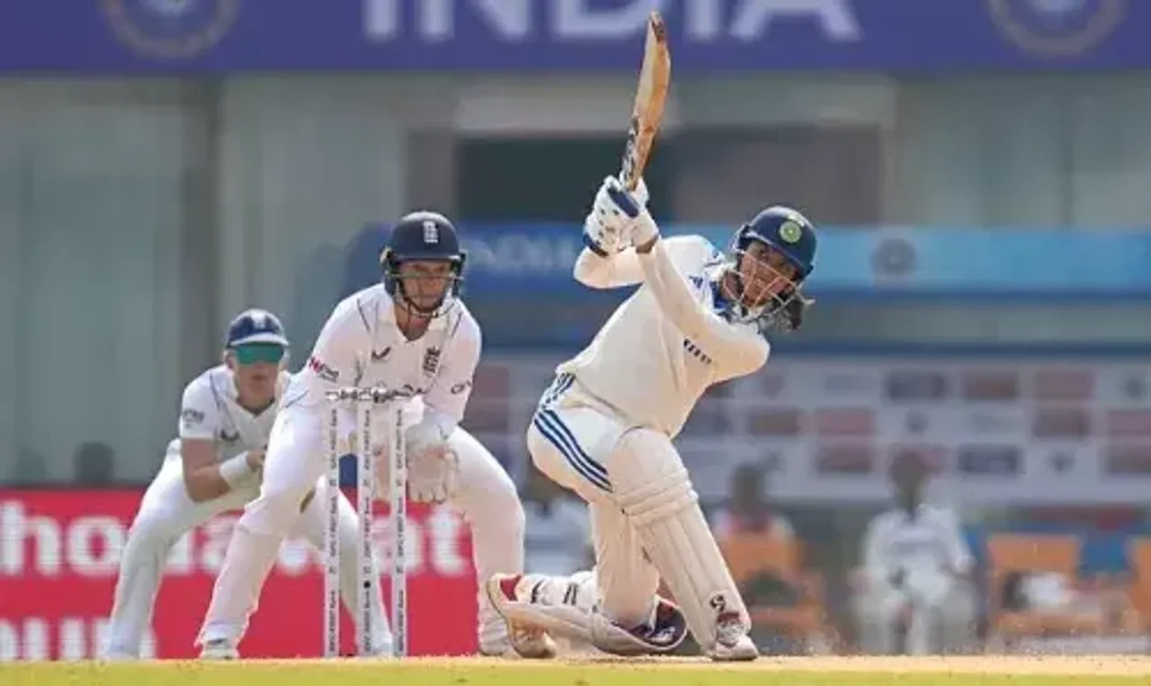 In Women's Cricket, India put formidable first-innings total of 428 runs against England on Day 2 of one-off Test in Mumbai