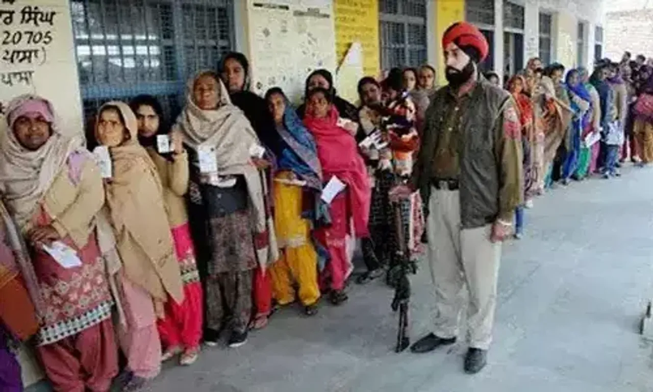 Polling underway for Assembly polls in UP, Punjab; voter turn out till 3 pm in UP 48.81% and 49.81% in Punjab