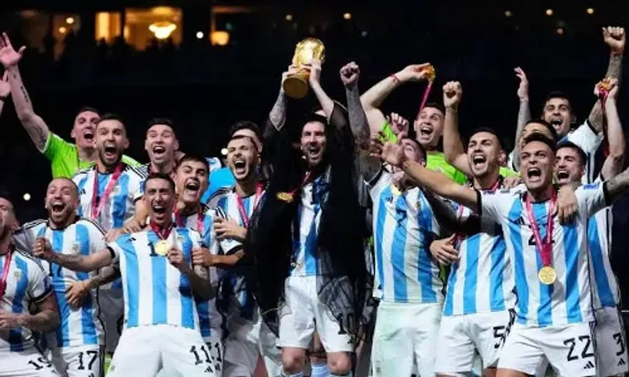 World Cup winner Argentina moves top of FIFA rankings