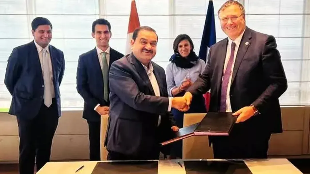 French company TotalEnergies agrees to buy 25% stake in Adani New Industries