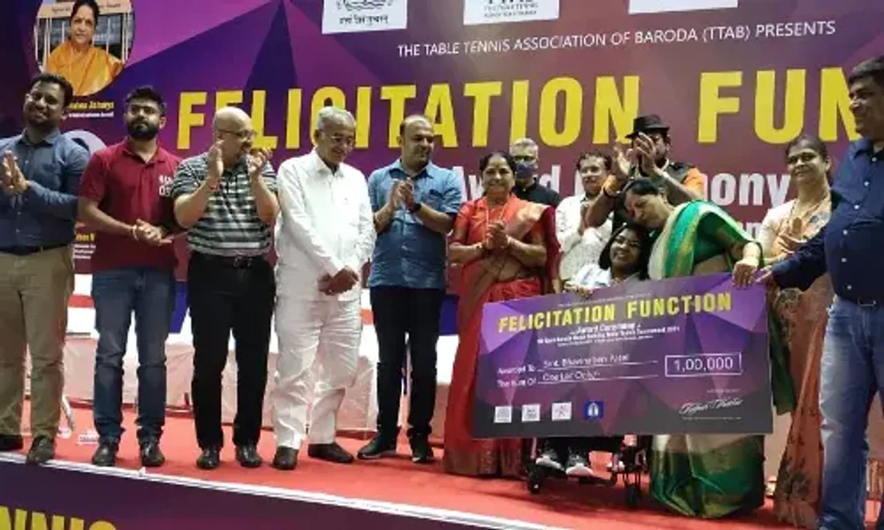 Tokyo Paralympics silver medalist Bhavina Patel put focus on financial and infrastructure support for para athletes during her visit to Vadodara