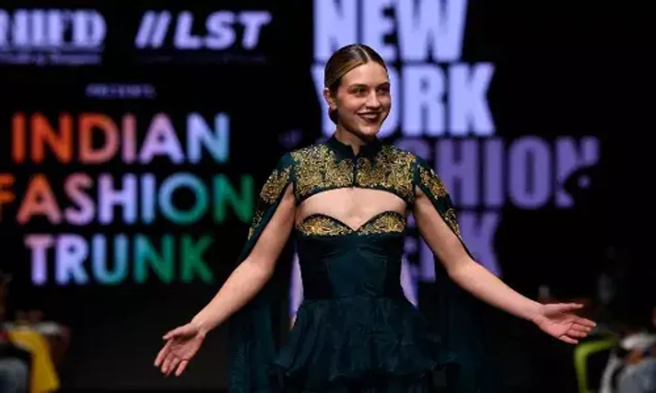 Students from INIFD, London School of Trends showcase collection at New York Fashion Week
