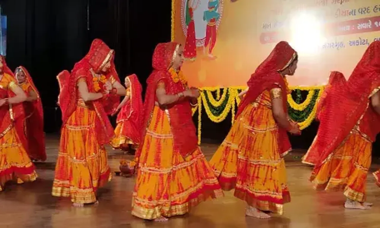 City level garba competition organised by VMSS after Covid