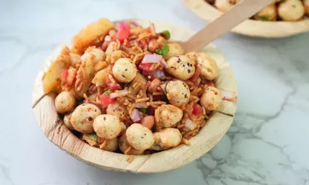 Makhana Chaat Recipe: This recipe is with the goodness of fiber and minerals