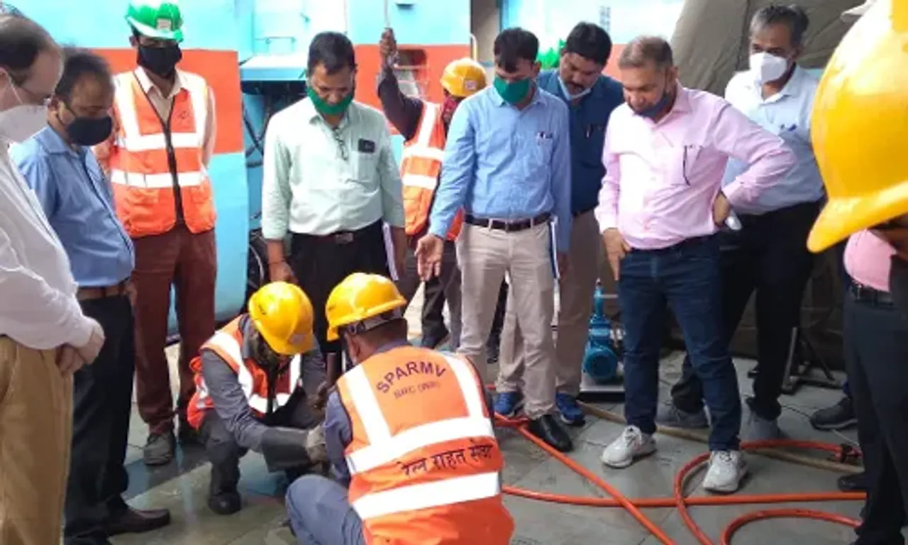 Safety Audit Inspection of Vadodara-Kevadiya Rail Section of Vadodara Division by Inter-Zonal Railway Team