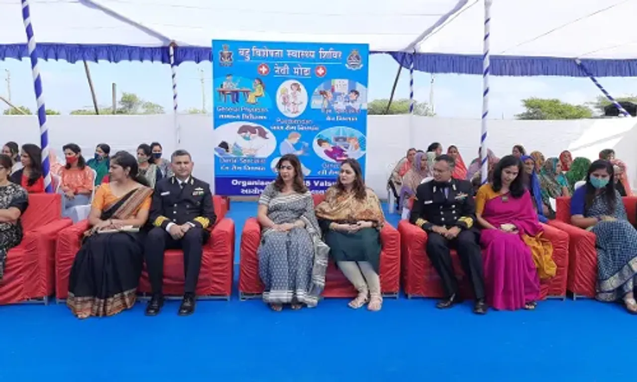 INS Valsura organises multispeciality health check up camp