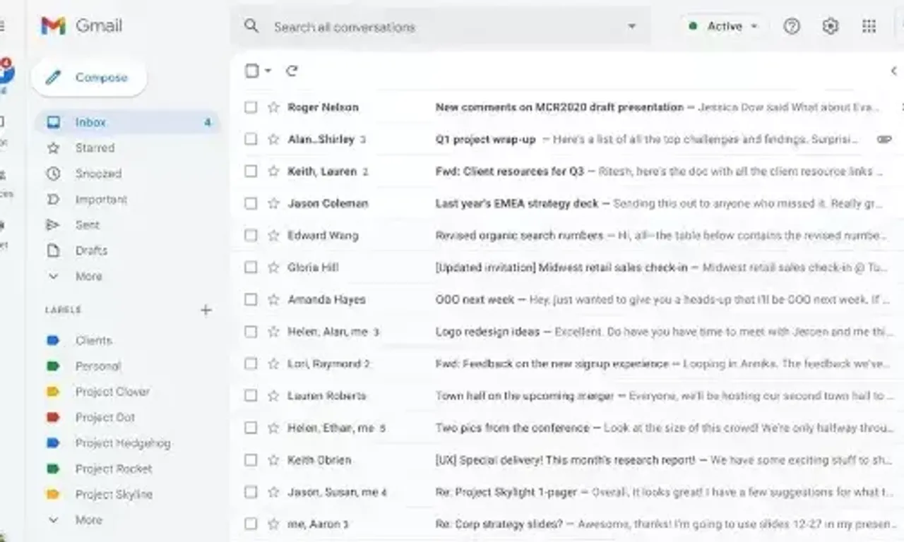 Gmail's design is about to change in the upcoming time