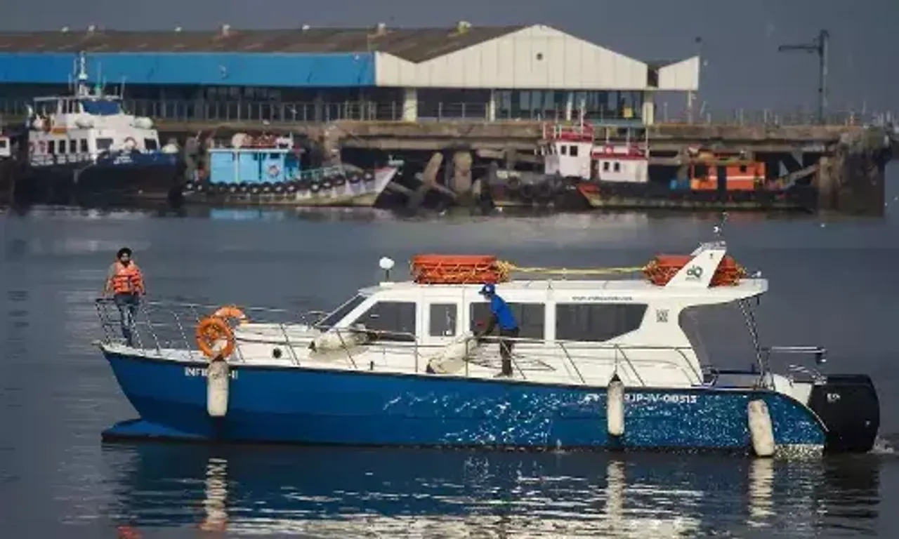 India's first water taxi service launched in Mumbai