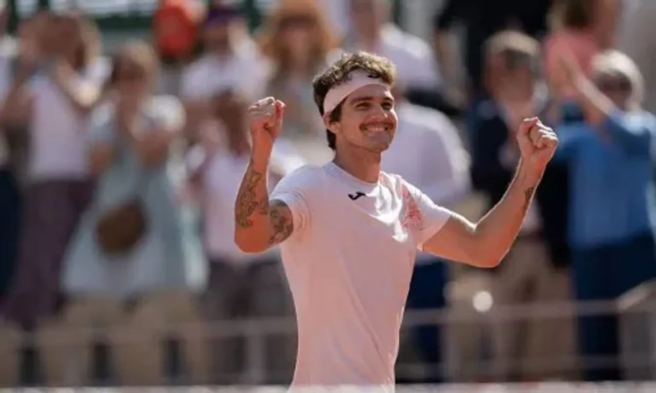 French Open Tennis: Brazilian Seyboth Wild stuns Daniil Medvedev in five-set thriller