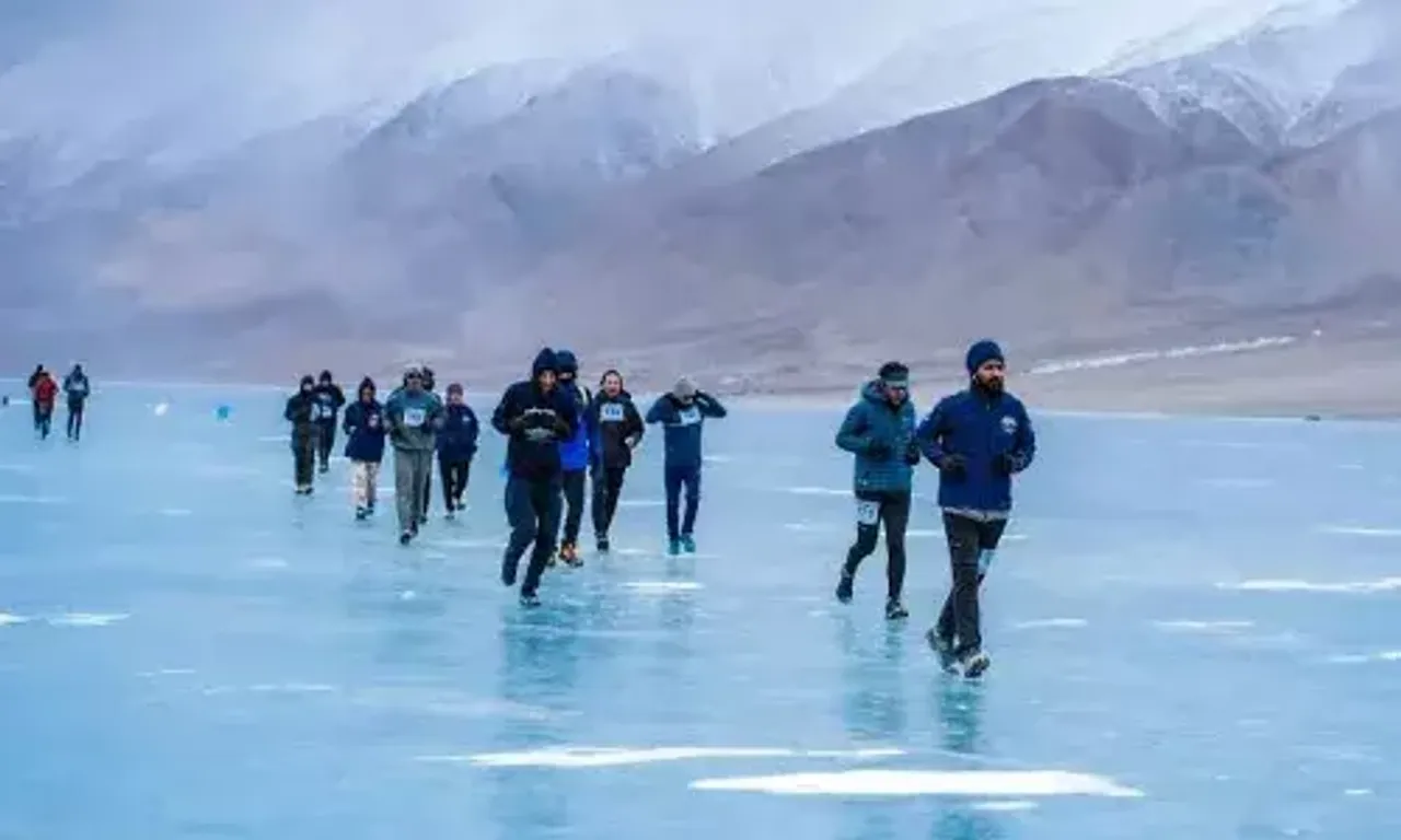 Pangong frozen lake marathon to be held on Feb 20