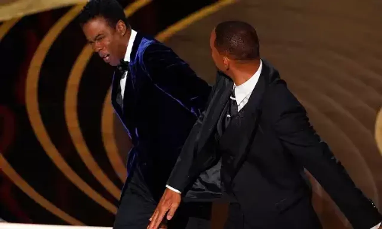 Oscars 2022: Will Smith slaps presenter Chris Rock in defining moment of ceremony