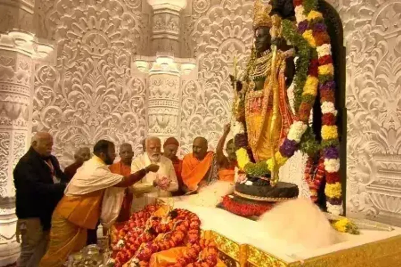 Much-awaited Pran Pratishtha ceremony held