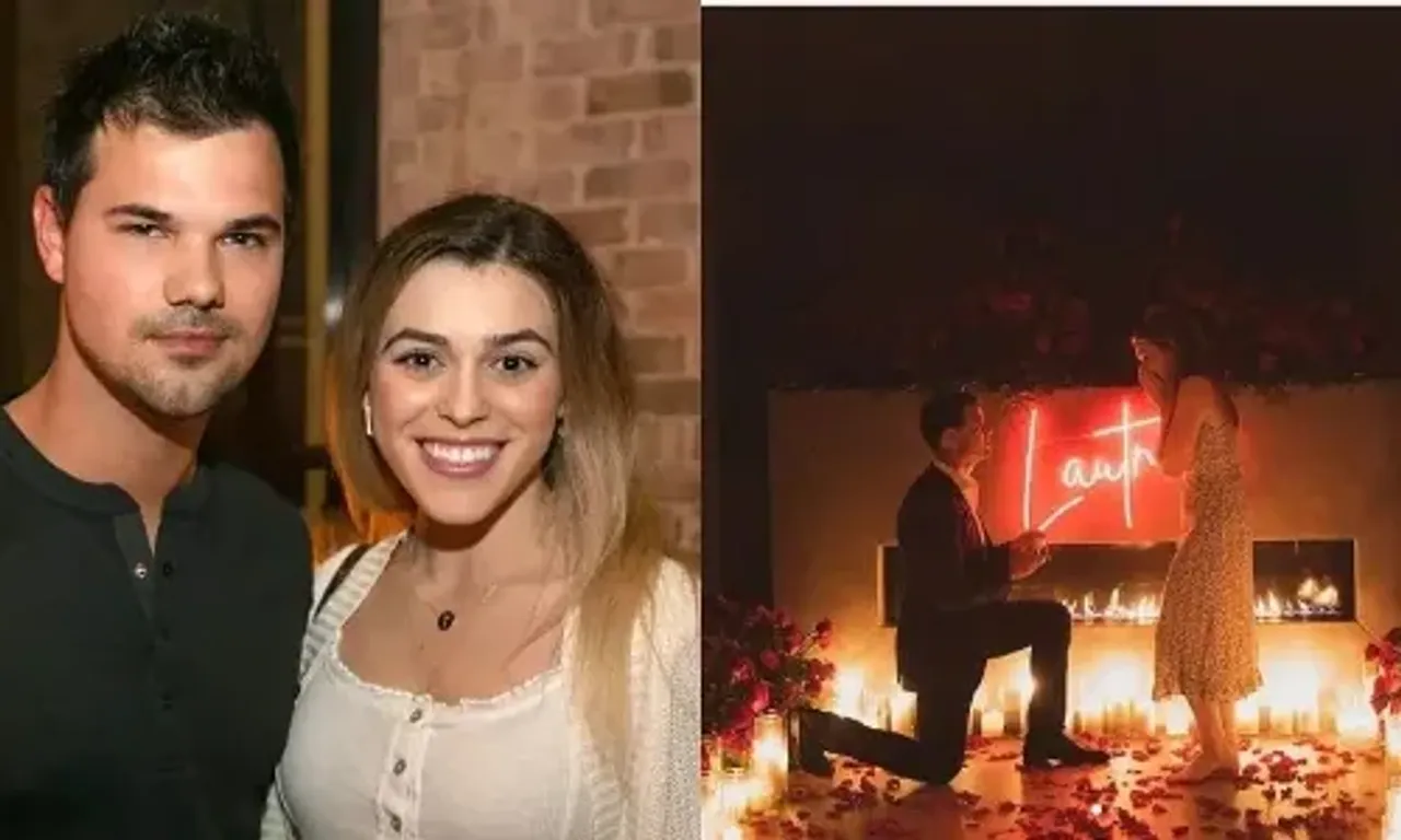 Taylor Lautner from Twilight is engaged to his girlfriend Tay Dome