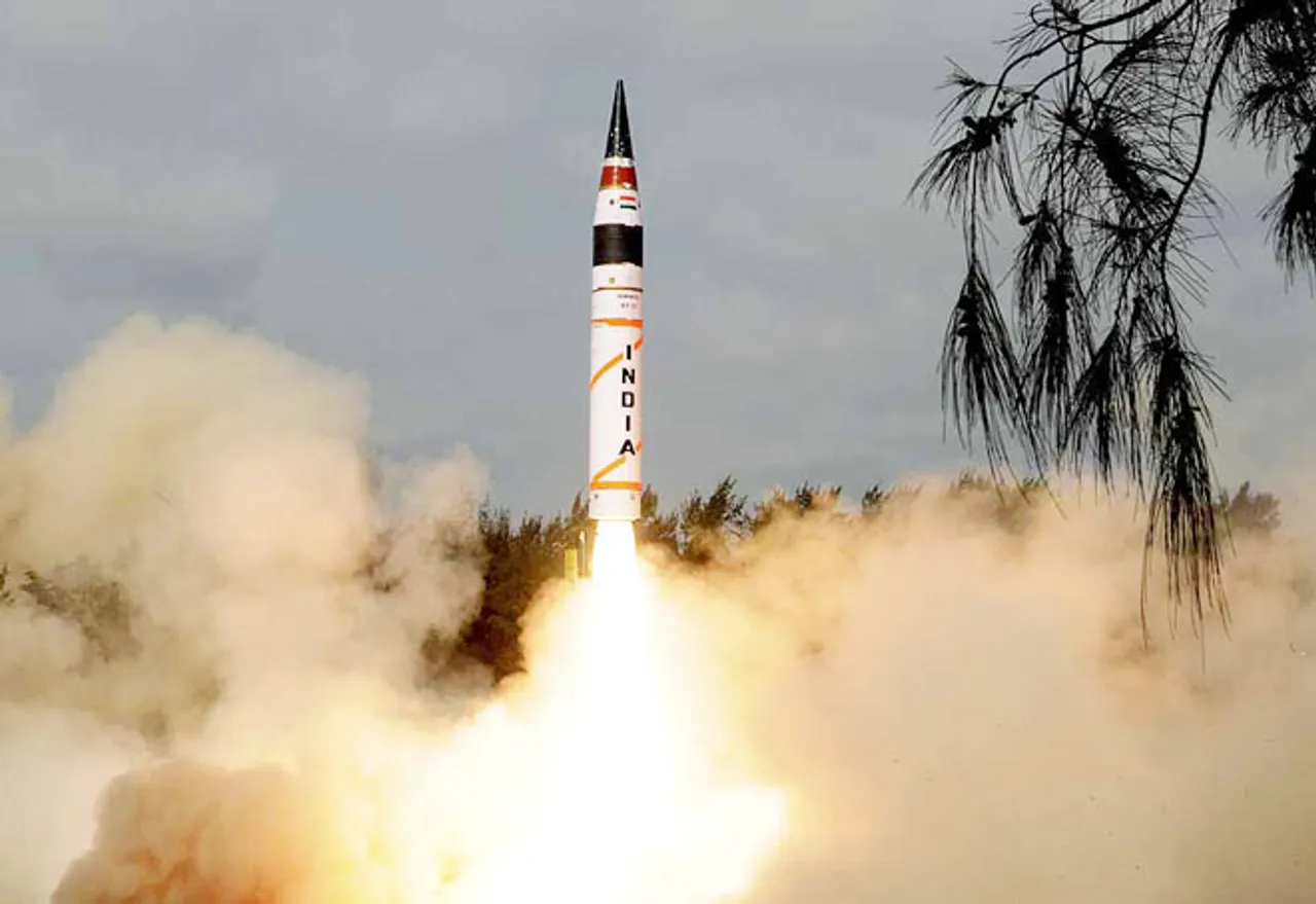 India test-fires successfully Agni-I Nuclear capable Missile.