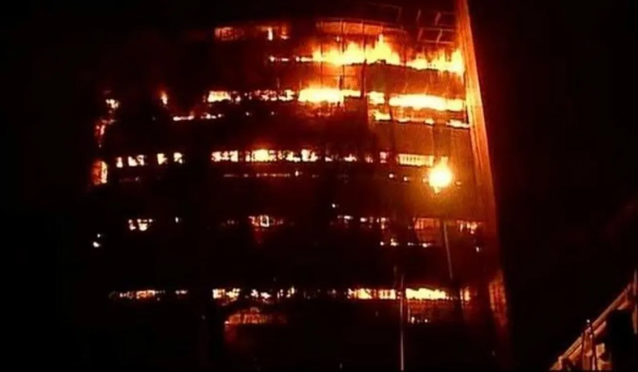 Massive Fire broke out at Delhi’s Natural Museum of Natural History