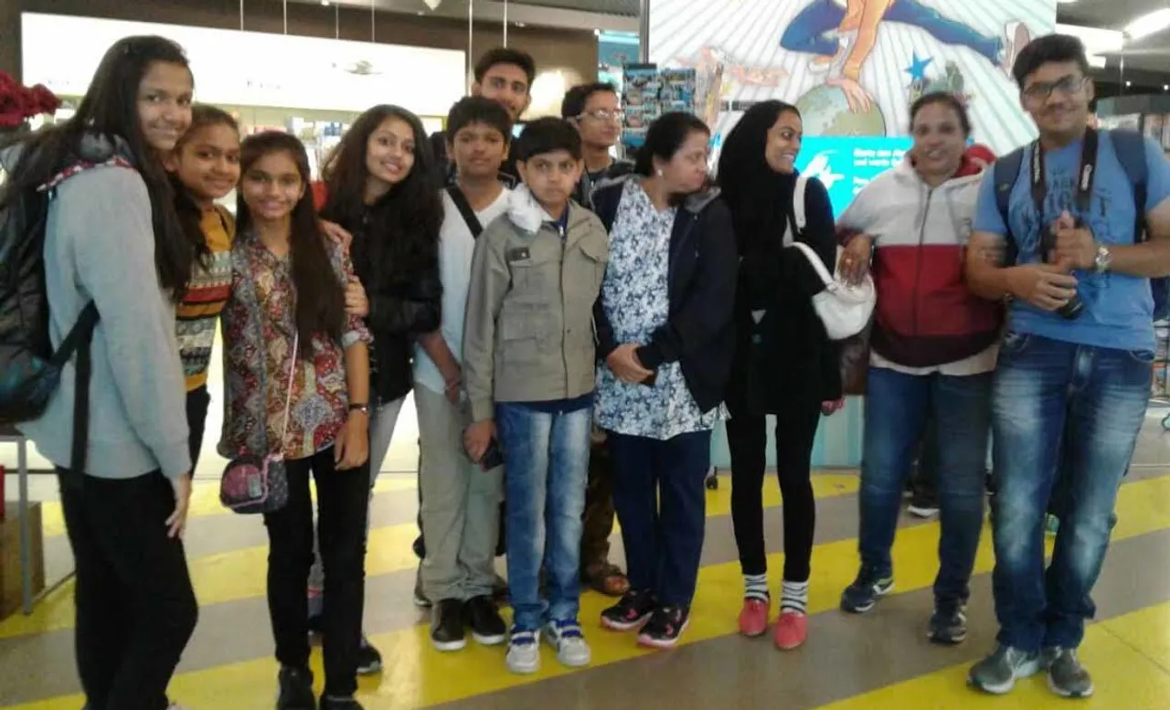 Shree Gattu Vidhyalaya's successful tour to France