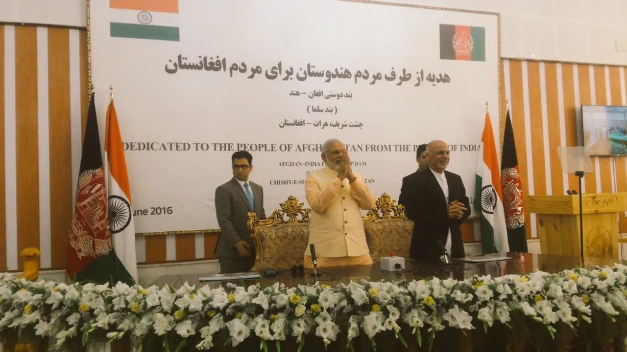 True Brotherhood reflects in Afghanistan : Mod inuaguarates Afghanistan India Friendship Dam